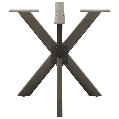 Eettafelpoot Spider Vorm Staal 85 x 85 x (72-73) cm Naturel