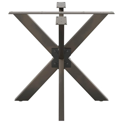 Eettafelpoot Spider Vorm Staal 85 x 85 x (72-73) cm Naturel