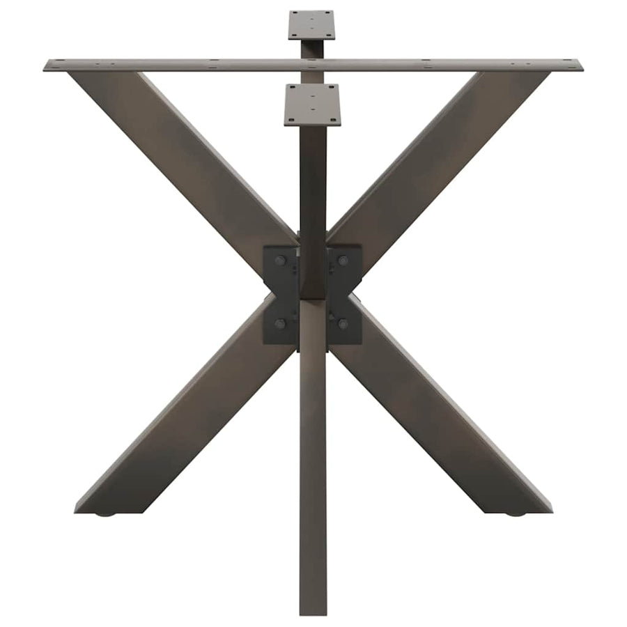Eettafelpoot Spider Vorm Staal 85 x 85 x (72-73) cm Naturel