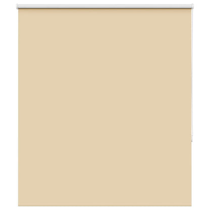 Rolgordijn verduisterend 140x130 cm stofbreedte 136,6 cm beige