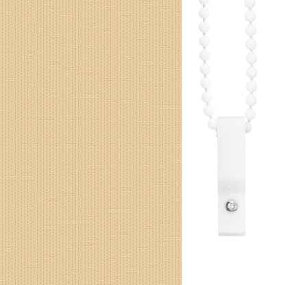 Rolgordijn verduisterend 140x130 cm stofbreedte 136,6 cm beige
