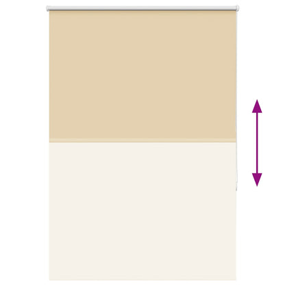 Rolgordijn verduisterend 110x150 cm stofbreedte 105,7 cm beige