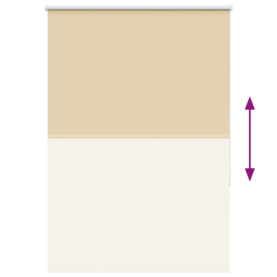 Rolgordijn verduisterend 115x150 cm stofbreedte 110,7 cm beige