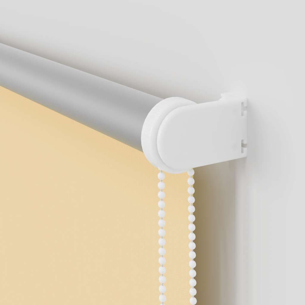 Rolgordijn verduisterend 125x150 cm stofbreedte 121,6 cm beige