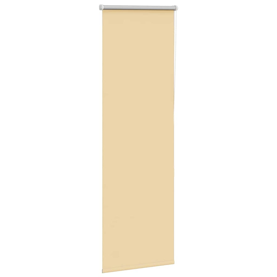 Rolgordijn Verduisterend 55X175Cm Stofbreedte 50,7 Cm Polyester Beige 55 cm 175 cm
