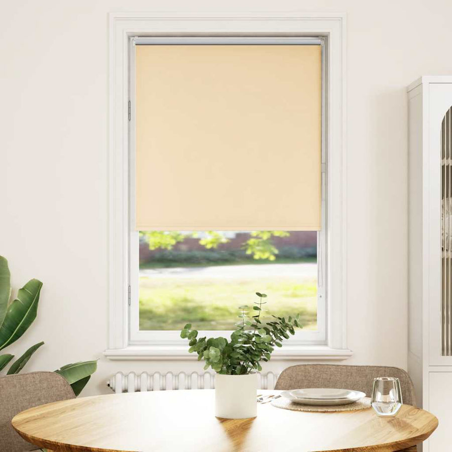 Rolgordijn Verduisterend 70X175Cm Stofbreedte 65,7 Cm Polyester Beige 70 cm 175 cm