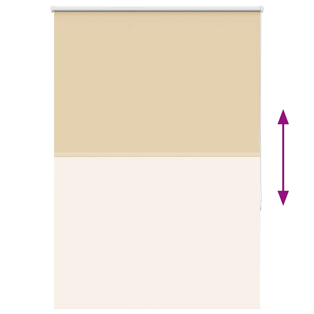 Rolgordijn verduisterend 105x175 cm stofbreedte 100,7 cm beige
