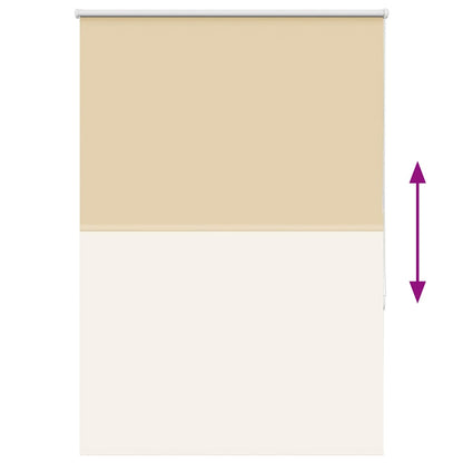 Rolgordijn Verduisterend 110X175 Cm Stofbreedte 105,7 Cm Beige Beige