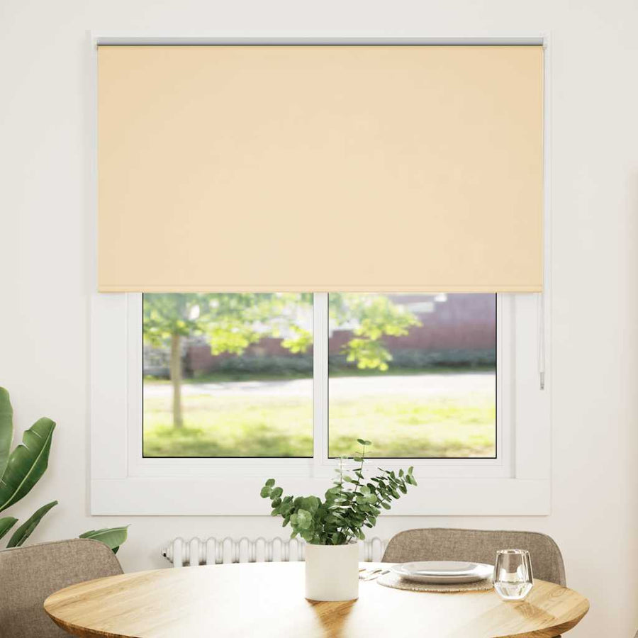 Rolgordijn verduisterend 120x175 cm stofbreedte 116,6 cm beige