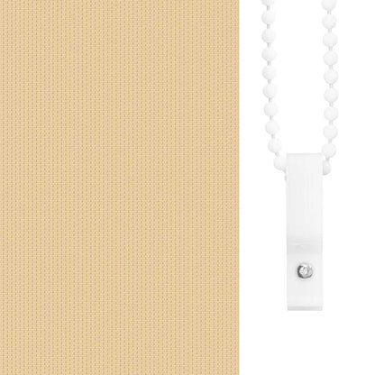 Rolgordijn verduisterend 140x175 cm stofbreedte 136,6 cm beige