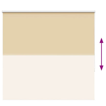 Rolgordijn verduisterend 160x175 cm stofbreedte 156,6 cm beige