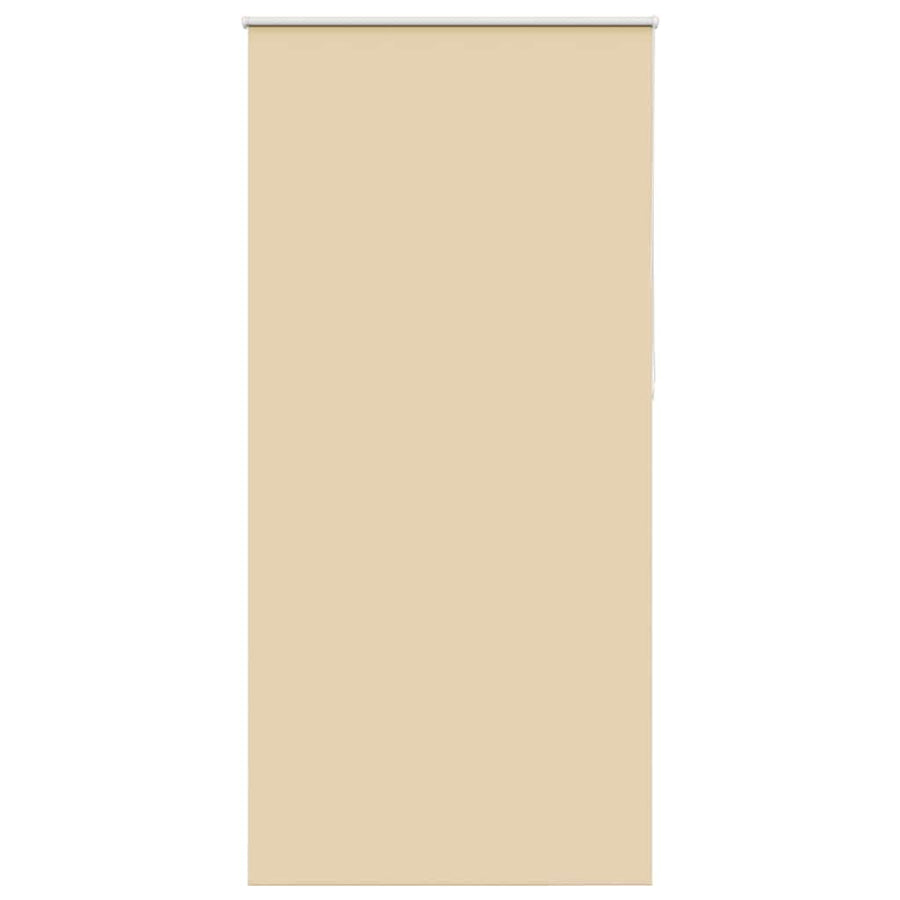 Rolgordijn Verduisterend 95X210Cm Stofbreedte 90,7 Cm Polyester Beige 95 cm 210 cm