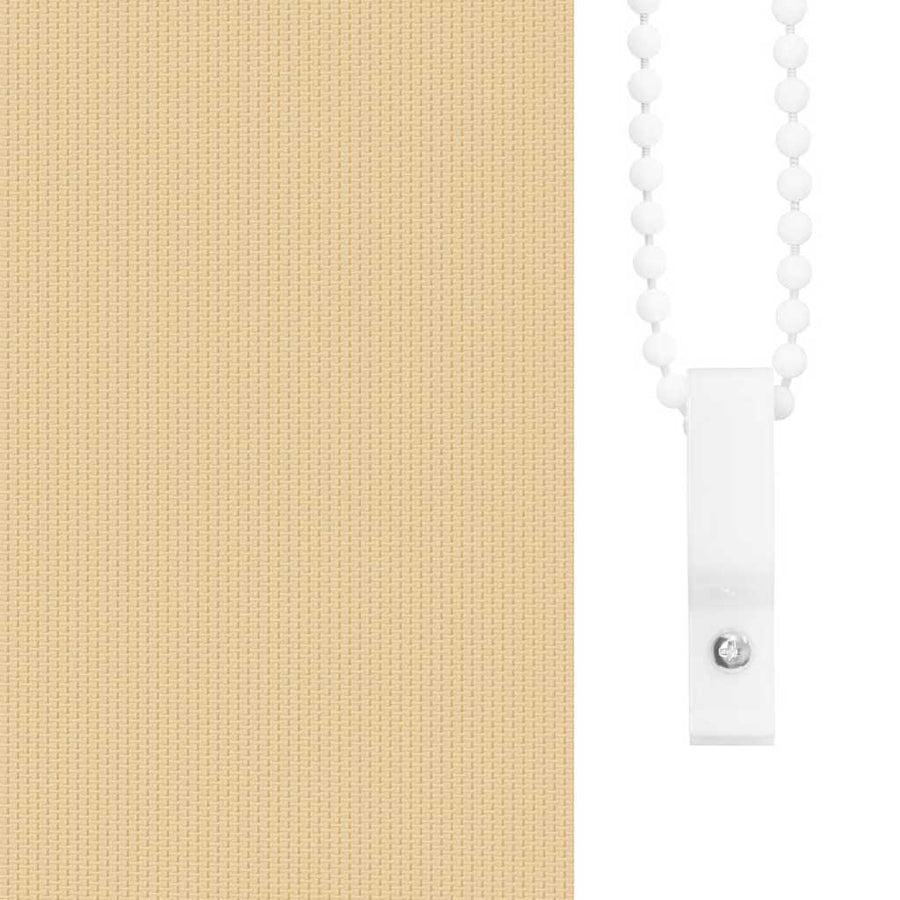 Rolgordijn verduisterend 105x210 cm stofbreedte 100,7 cm beige