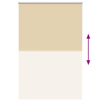 Rolgordijn verduisterend 155x210 cm stofbreedte 151,6 cm beige