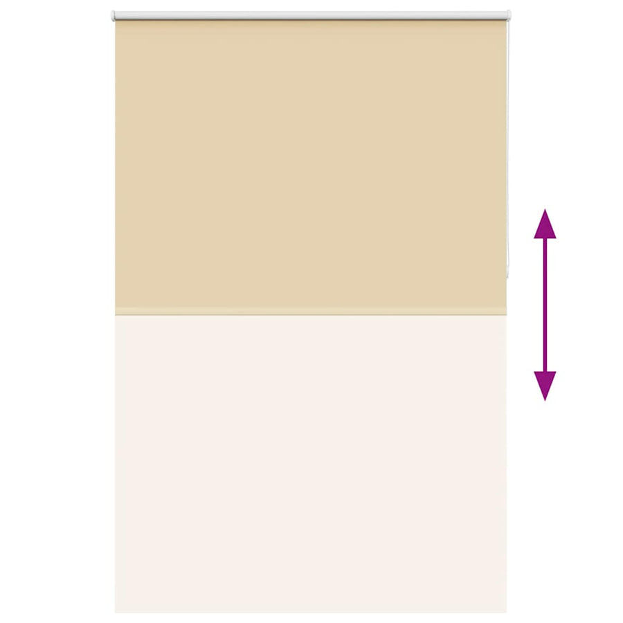 Rolgordijn verduisterend 165x210 cm stofbreedte 161,6 cm beige