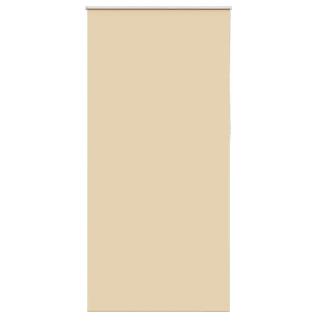 Rolgordijn Verduisterend 90X230Cm Stofbreedte 85,7 Cm Polyester Beige 90 cm 230 cm