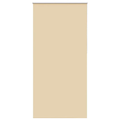 Rolgordijn Verduisterend 90X230Cm Stofbreedte 85,7 Cm Polyester Beige 90 cm 230 cm