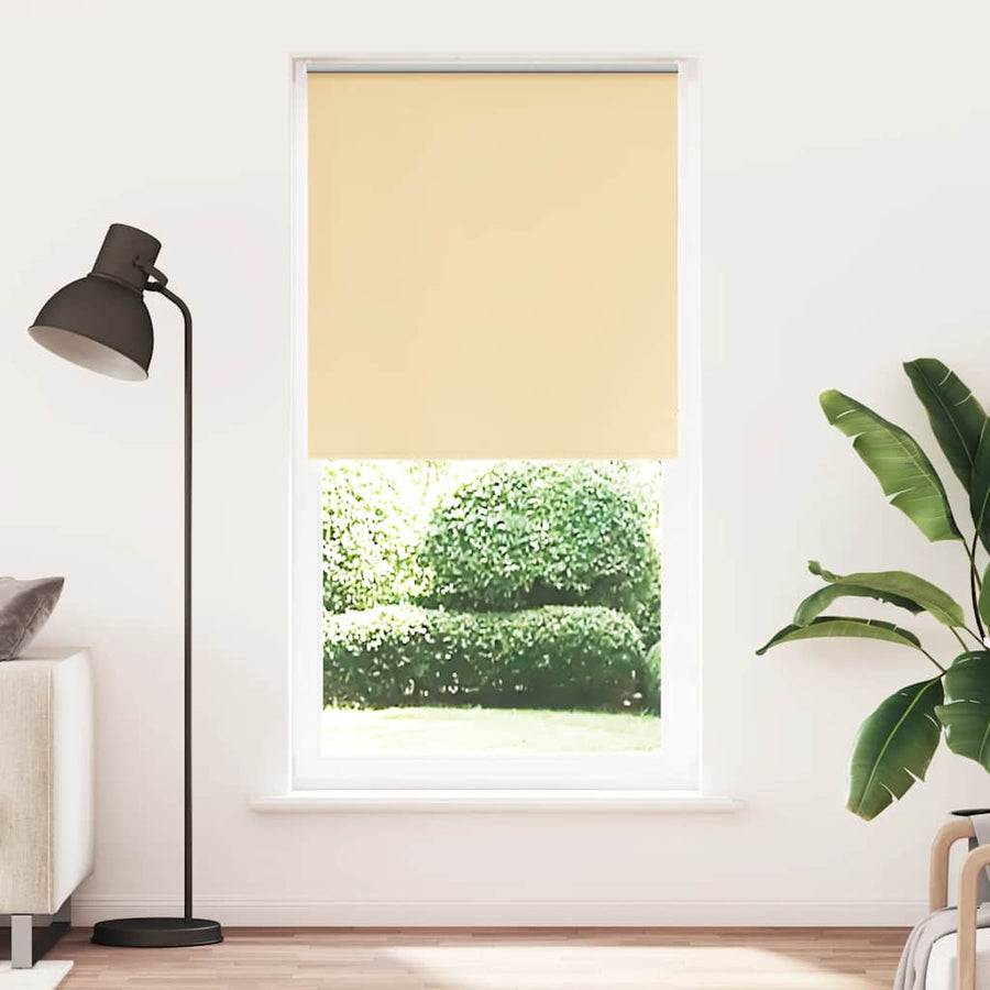 Rolgordijn verduisterend 105x230 cm stofbreedte 100,7 cm beige
