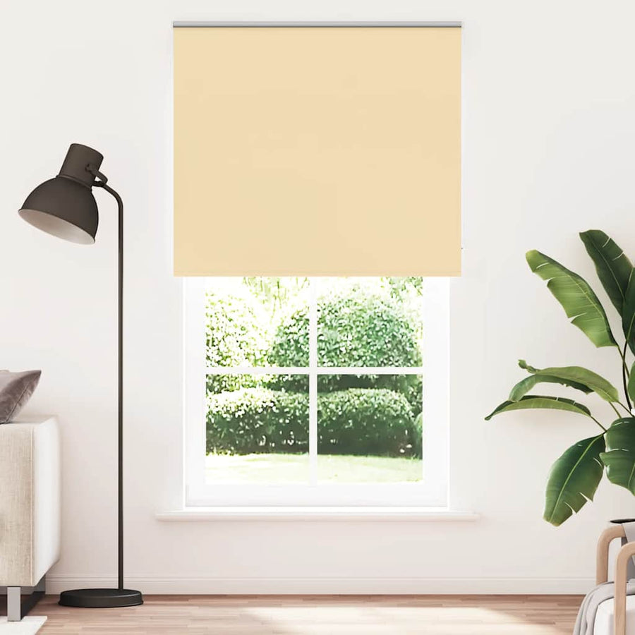 Rolgordijn verduisterend 120x230 cm stofbreedte 116,6 cm beige