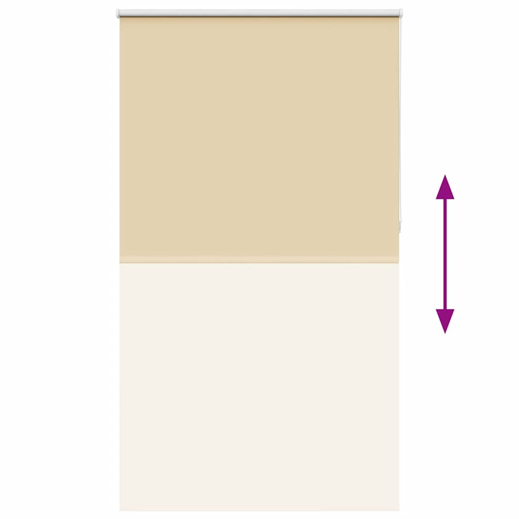 Rolgordijn Verduisterend 130X Stofbreedte 126,6 Cm Beige 130 cm 230 cm