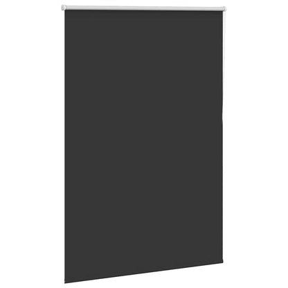 Rolgordijn verduisterend 110x150 cm stofbreedte 105,7 cm zwart