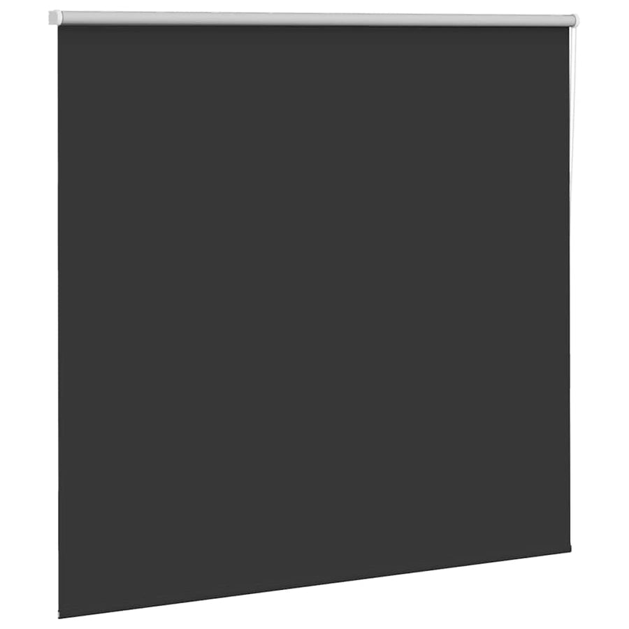Rolgordijn verduisterend 150x150 cm stofbreedte 146,6 cm zwart