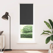 Rolgordijn verduisterend 75x70.7 cm polyester zwart