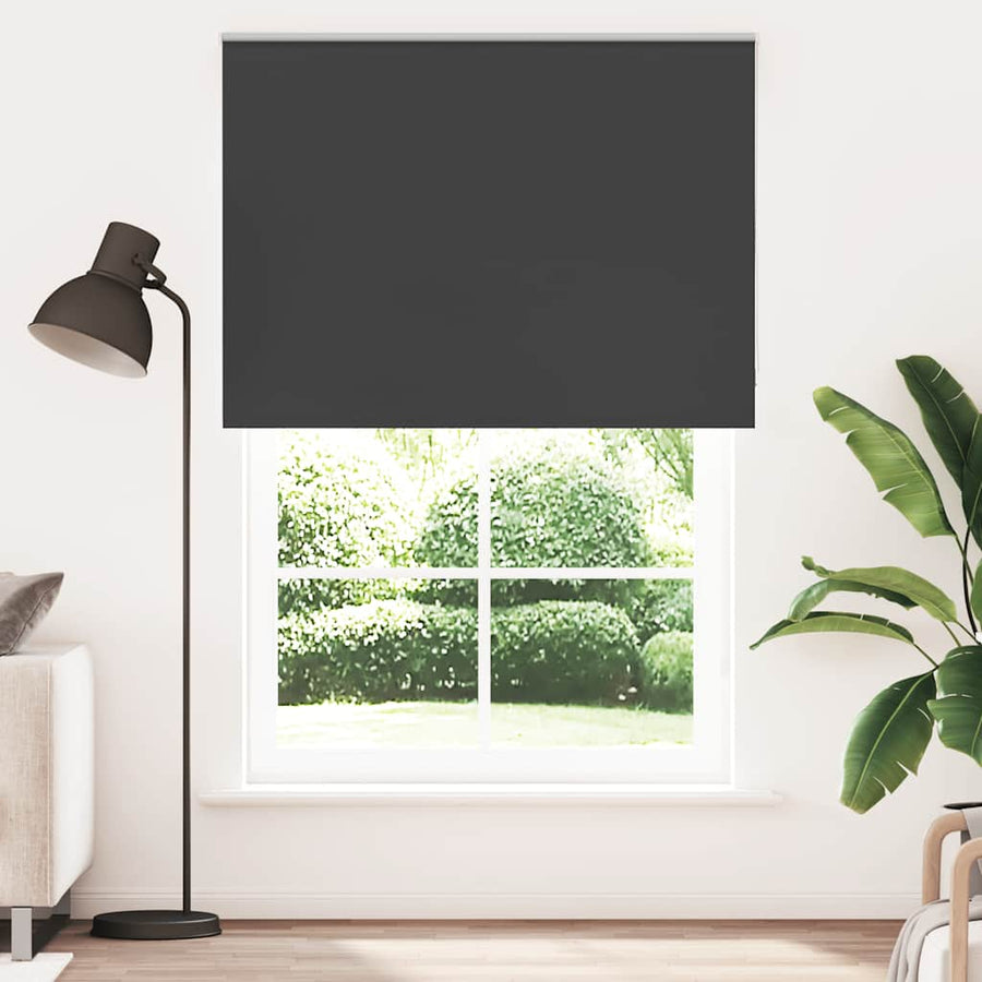 Rolgordijn verduisterend 165x210 cm stofbreedte 161,6 cm zwart
