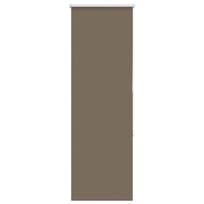 Rolgordijn verduisterend koffie 40x130 cm stofbreedte 35,7 cm