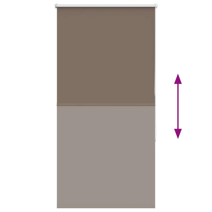 Rolgordijn Verduisterend Koffie 80X Stofbreedte 75,7 Cm Koffiebruin 80 cm