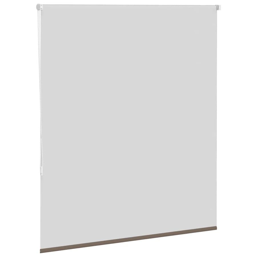 Rolgordijn verduisterend koffie 125x130 cm stofbreedte 121,6 cm