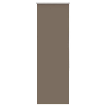 Rolgordijn verduisterend koffie 40x150 cm stofbreedte 35,7 cm