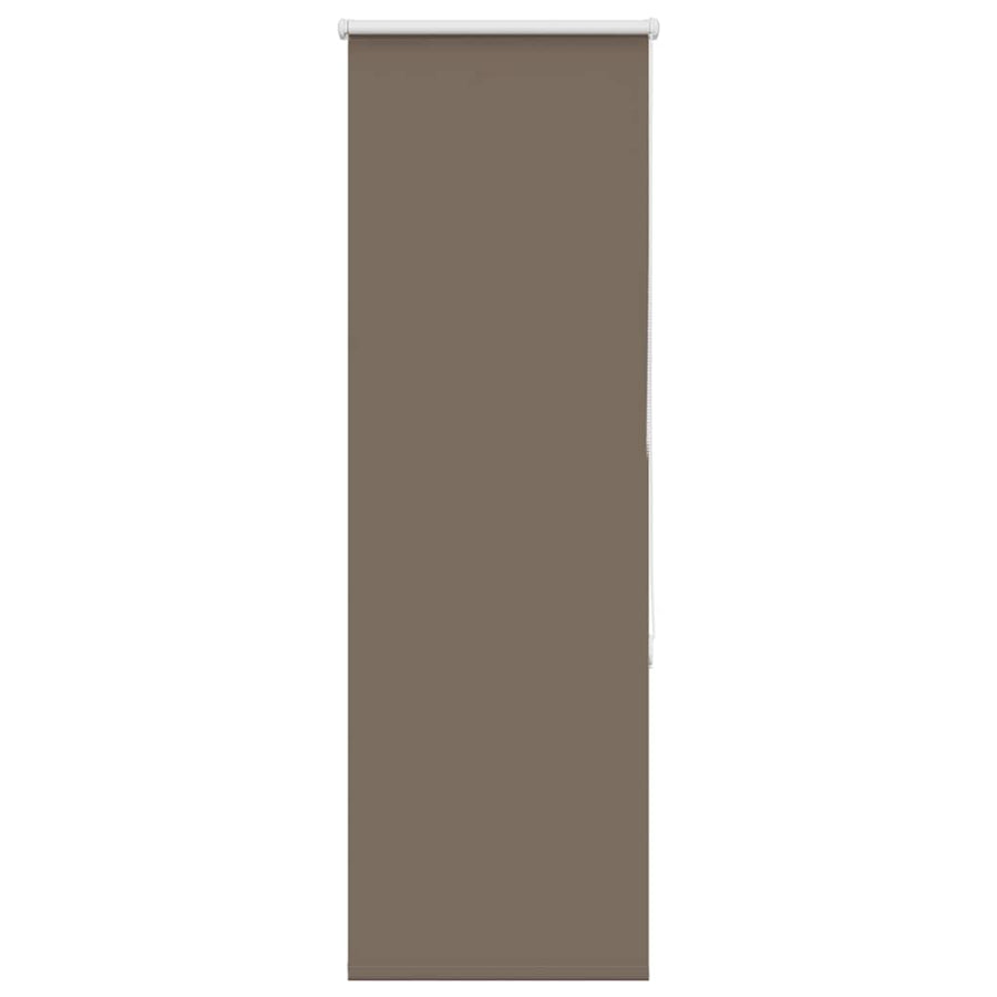 Rolgordijn verduisterend koffie 40x150 cm stofbreedte 35,7 cm