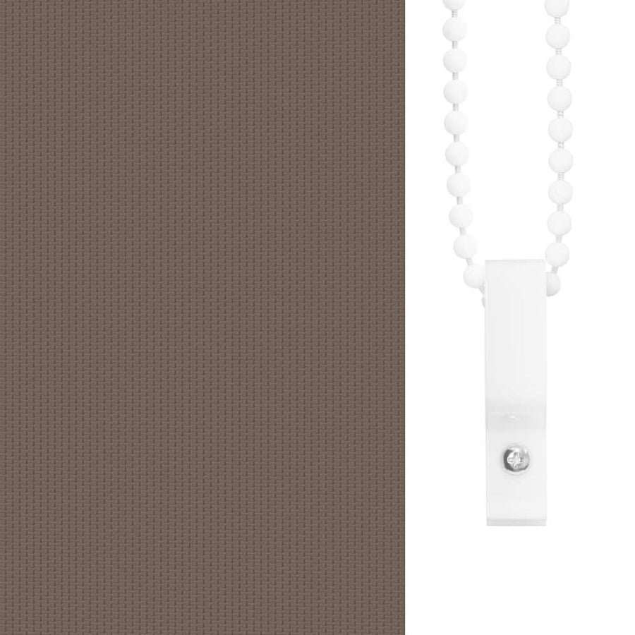 Rolgordijn verduisterend koffie 45x150 cm stofbreedte 40,7 cm