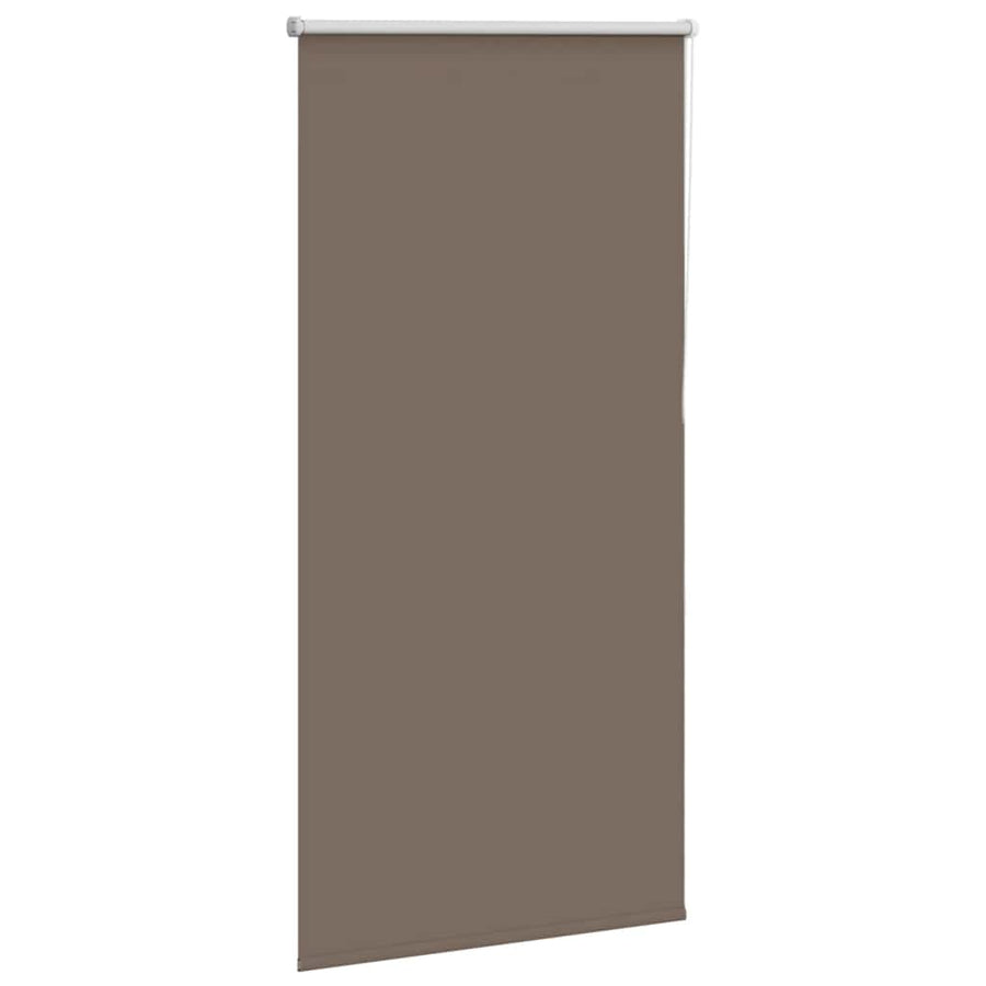 Rolgordijn verduisterend koffie 75x150 cm stofbreedte 70,7 cm