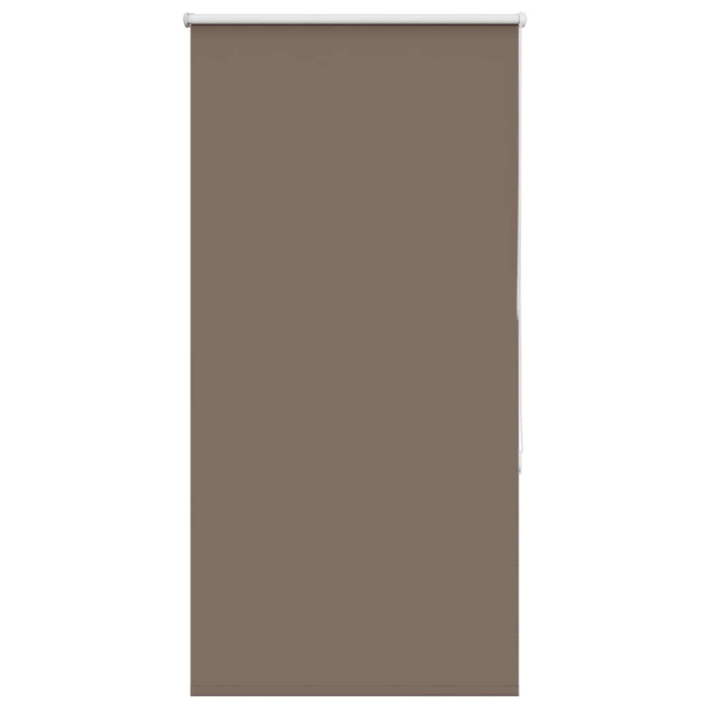 Rolgordijn verduisterend koffie 85x150 cm stofbreedte 80,7 cm