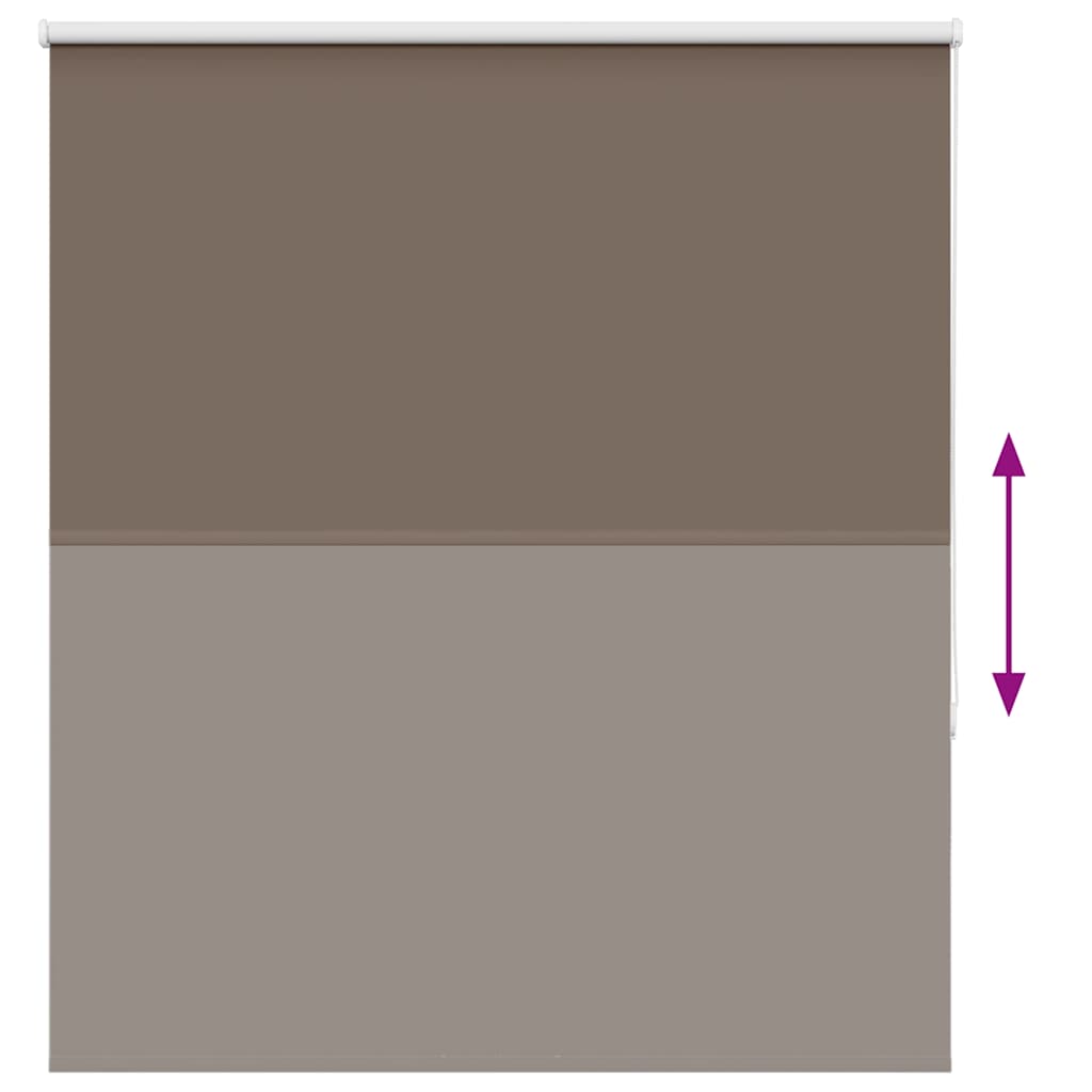Rolgordijn Verduisterend Koffie 135X Stofbreedte 131,6 Cm Koffiebruin 135 cm