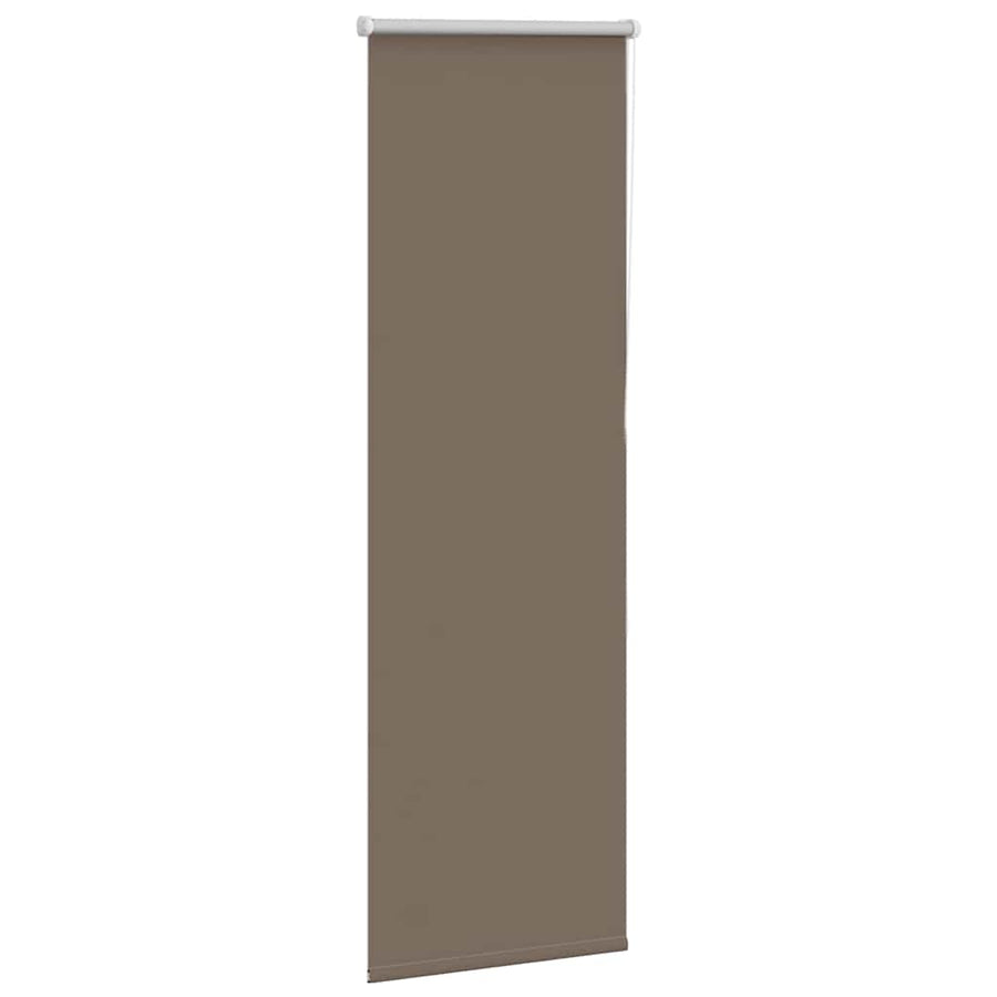Rolgordijn verduisterend koffie 40x175 cm stofbreedte 35,7 cm