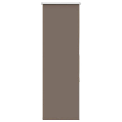 Rolgordijn verduisterend koffie 50x175 cm stofbreedte 45,7 cm