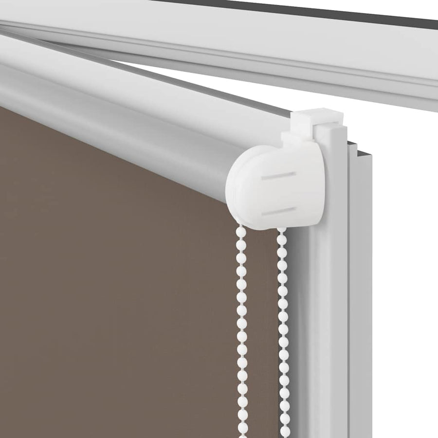 Rolgordijn verduisterend koffie 60x175 cm stofbreedte 55,7 cm