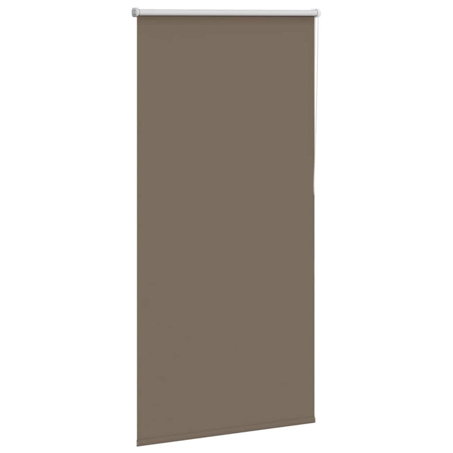Rolgordijn verduisterend koffie 75x175 cm stofbreedte 70,7 cm