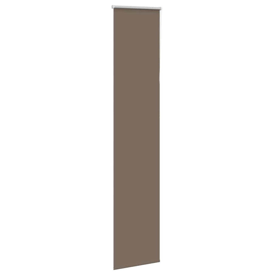 Rolgordijn verduisterend koffie 40x210 cm stofbreedte 35,7 cm