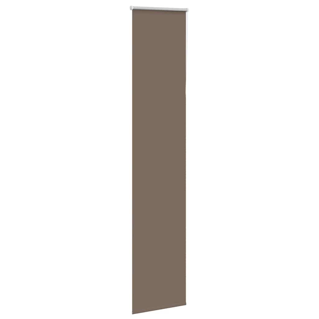 Rolgordijn verduisterend koffie 45x210 cm stofbreedte 40,7 cm