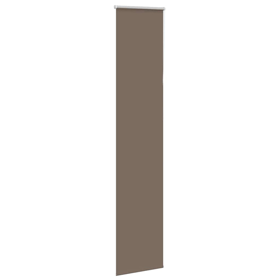 Rolgordijn verduisterend koffie 50x210 cm stofbreedte 45,7 cm