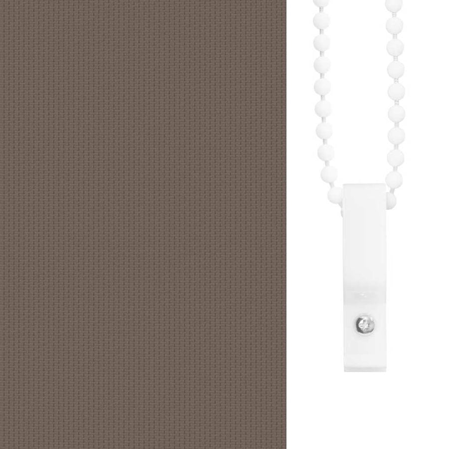 Rolgordijn verduisterend koffie 60x210 cm stofbreedte 55,7 cm