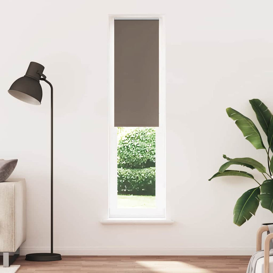 Rolgordijn verduisterend koffie 60x210 cm stofbreedte 55,7 cm