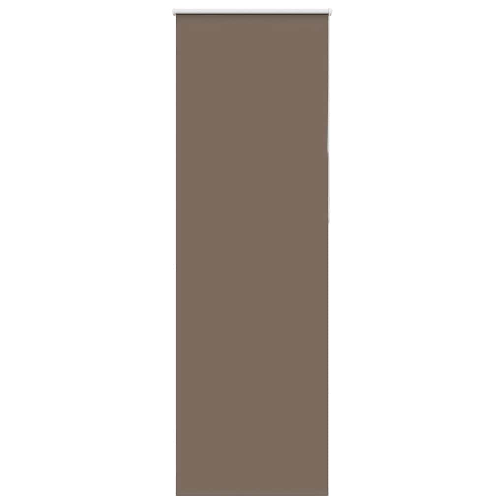 Rolgordijn verduisterend koffie 65x210 cm stofbreedte 60,7 cm