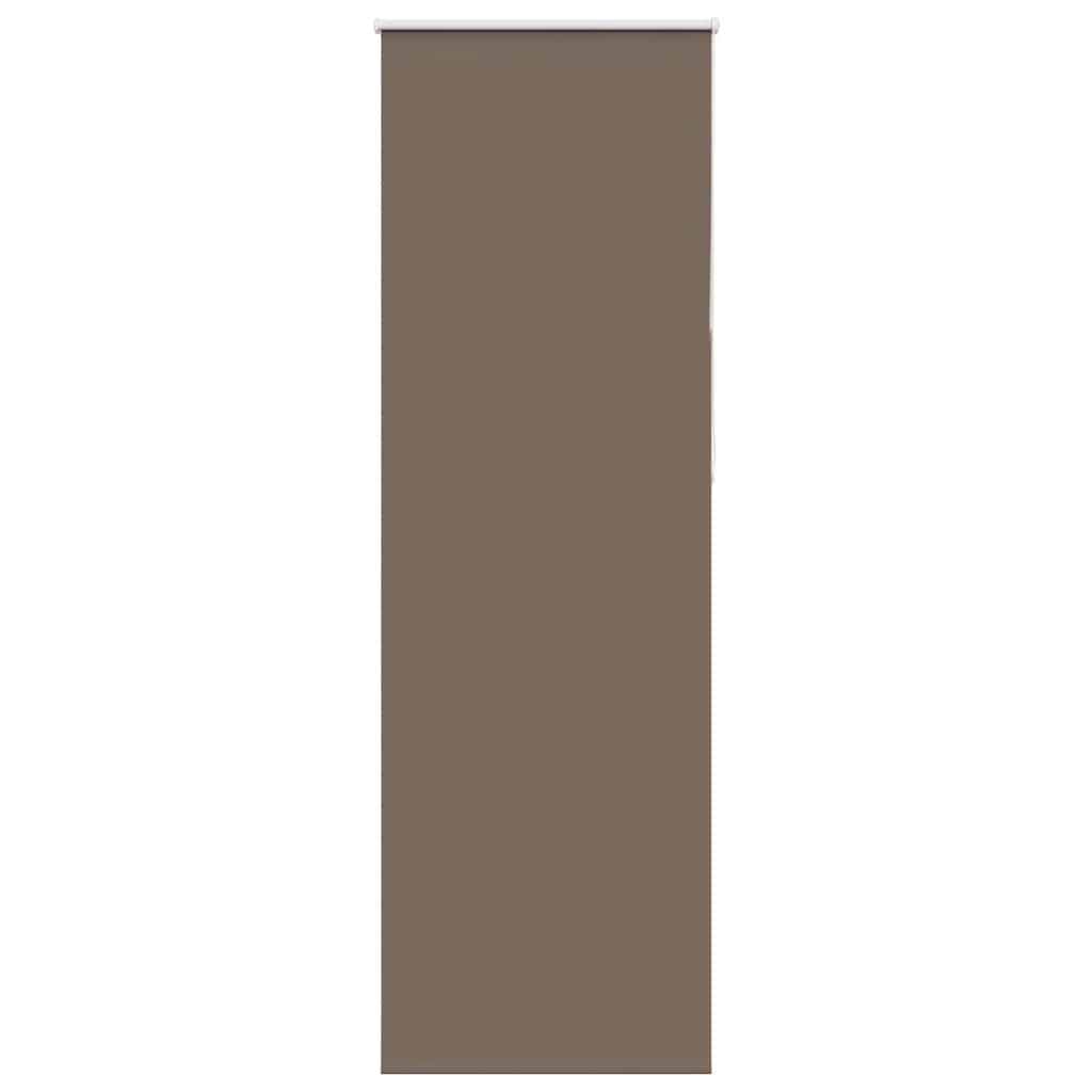 Rolgordijn verduisterend koffie 75x210 cm stofbreedte 70,7 cm