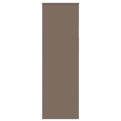 Rolgordijn verduisterend koffie 80x210 cm stofbreedte 75,7 cm