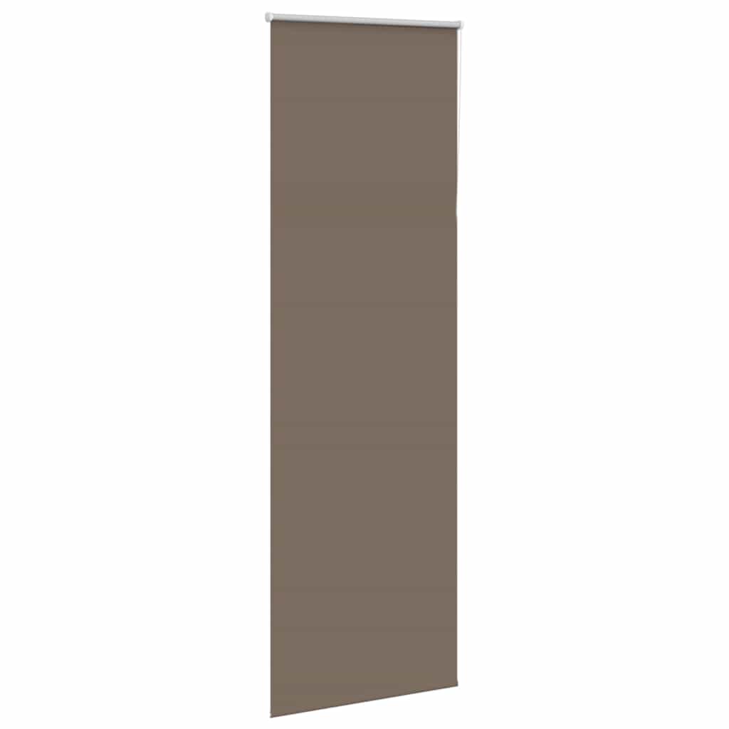 Rolgordijn verduisterend koffie 85x210 cm stofbreedte 80,7 cm